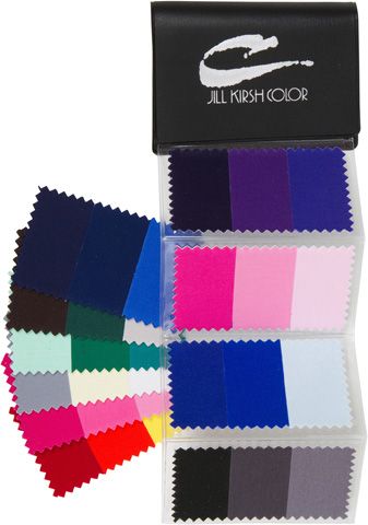 Dark Brown, Black, Salt & Pepper and Silver Hair Swatch Book